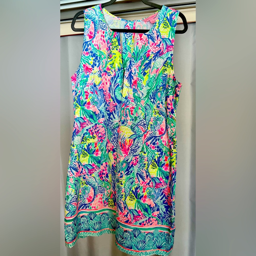 Lilly Pulitzer Kelby shift dress in Mermaid’s Cove